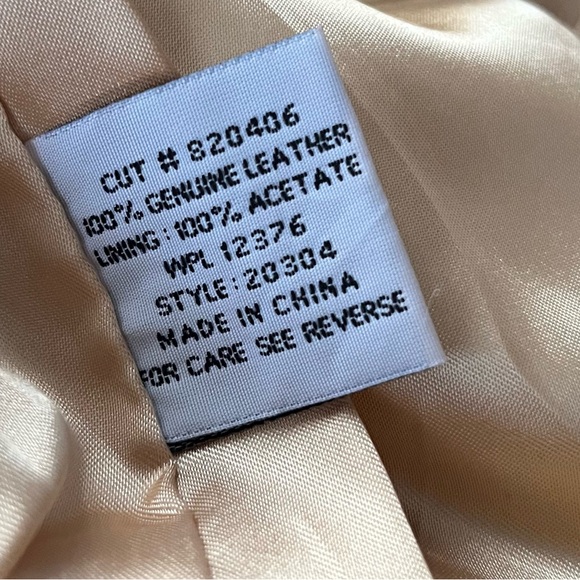 Vintage Soft Leather Concho Fringe Skirt Pioneer Wear Tan Button Rare Boho 20304 - Picture 10 of 13